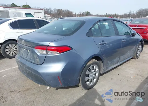 2025 Toyota Corolla Le from USA, damaged, VIN 5YFB4MDE0SP321698